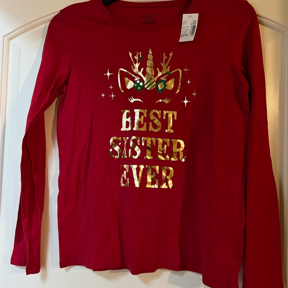 Children’s Place  Girls New Long Sleeve Tshirt